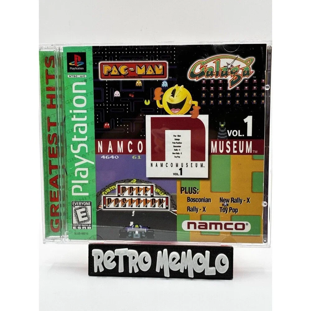 Namco Museum Volume 1 PS1 CIB W/ Manual - PlayStation